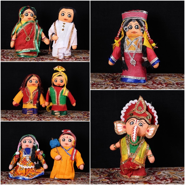 Traditional Bengal Handmade Dolls by SASHA